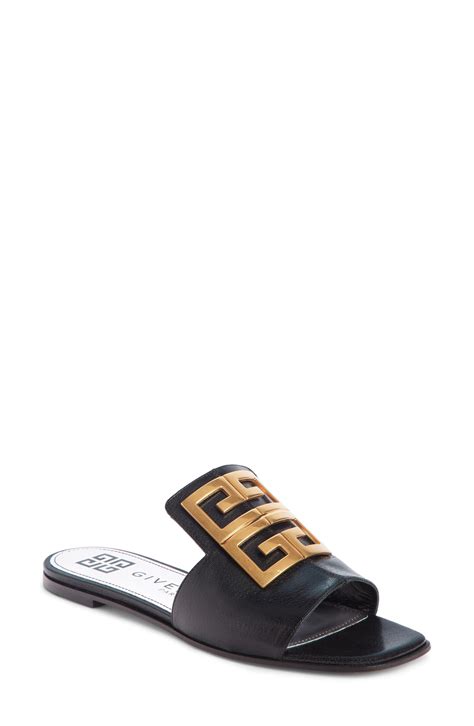 givenchy multicolor logo strap slides|Givenchy Slides for Women .